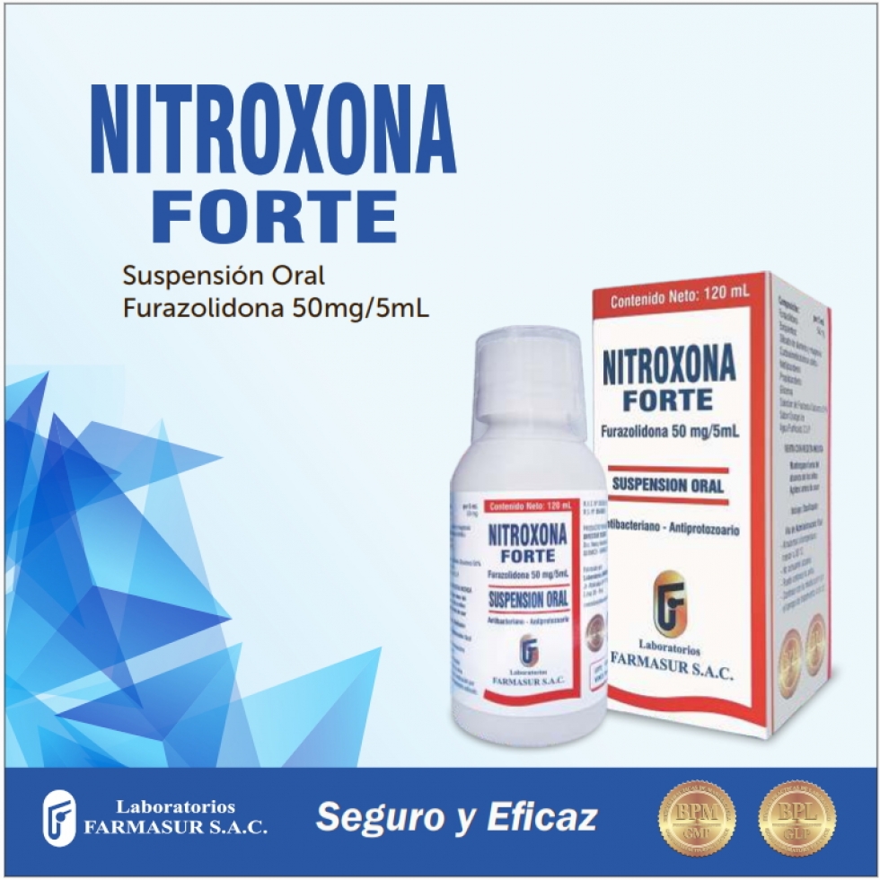 Nitroxona Forte Suspensión Oral